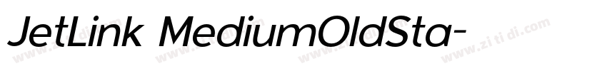 JetLink MediumOldSta字体转换